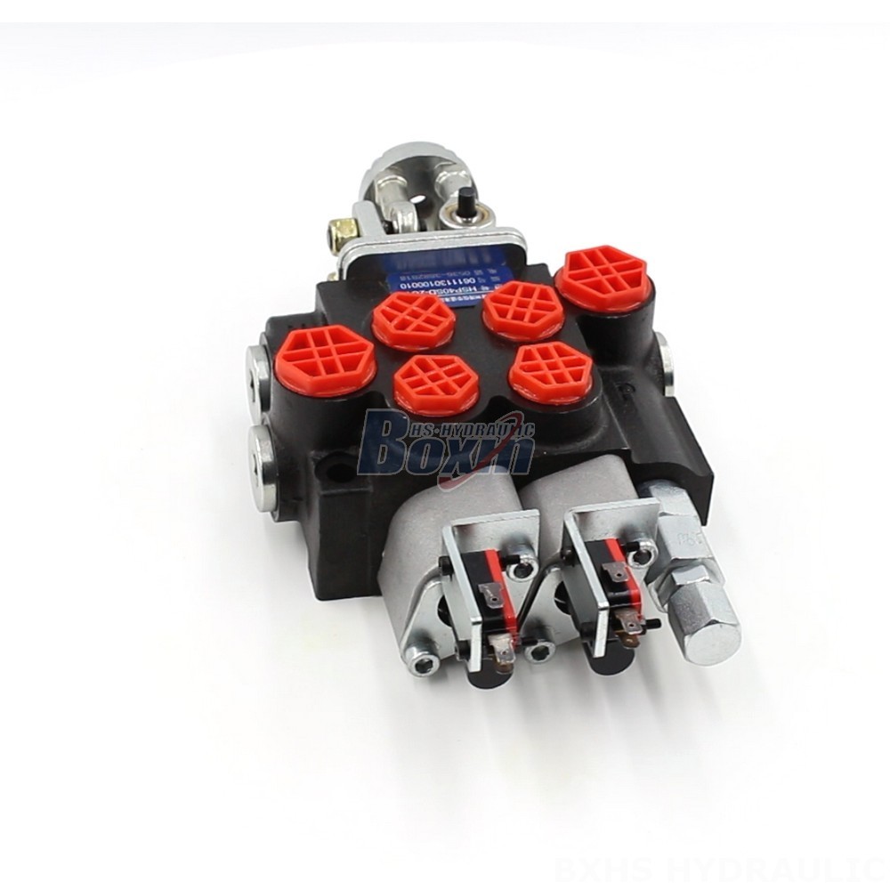 P40 Micro Switch Joystick 2 Spool Monoblock Directional Valve: Performance, Reliability, Innovation main image